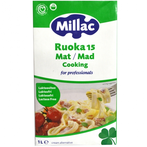 1. MC15LF1 Millac Cooking 15� Lactose Free – 1Lt